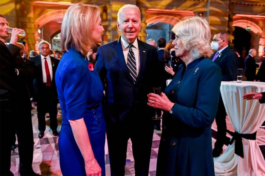 Camilla Parker Bowles keeps talking about Biden fart at COP26