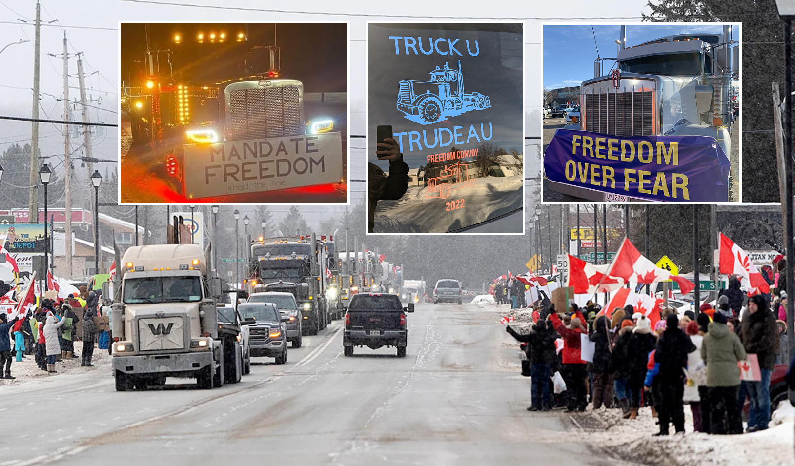 TRUDEAU ȘI-A PUS COVIDU-N GHIPS DE FRICA TIRIȘTILOR PENTRU LIBERTATE. Zecile de mii de camionagii anti-vaccinare, lăudați de Elon Musk, vor ajunge sâmbătă în capitala Canadei. Întâmpinați de sute de mii de canadieni, ei zdrobesc un record mondial | ActiveNews