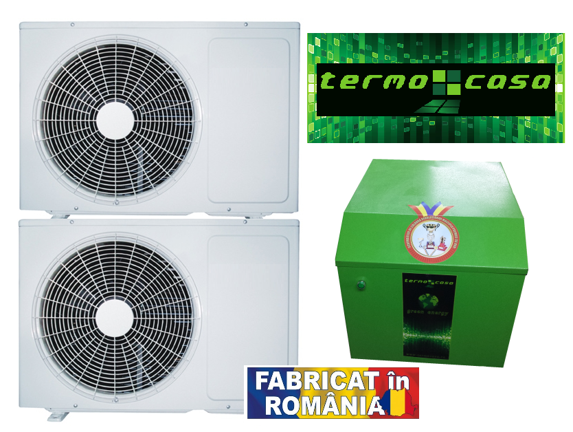 Pompa de caldura aer - apa 12 kW Monofazic Termocasa Split