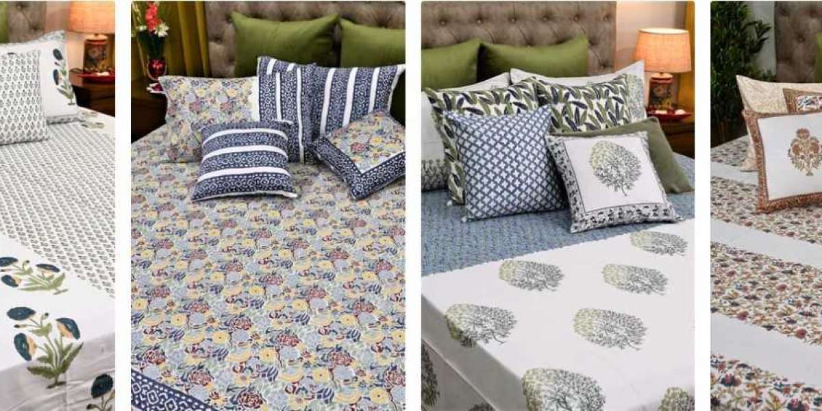 4 Types of Designer Bedsheets with 400 TC for an Elegant Bed