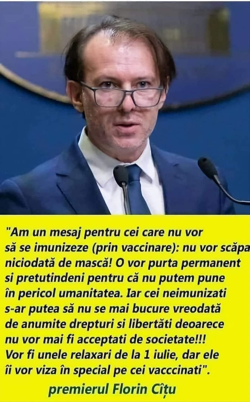 DIN PUȚUL GÂNDIRII VACCINIȘTILOR DE PE LISTA ACTIVENEWS. Bogdan Calehari: Cum se vorbea în democrația pandemică și cum se vorbește în amnistia pandemică | ActiveNews