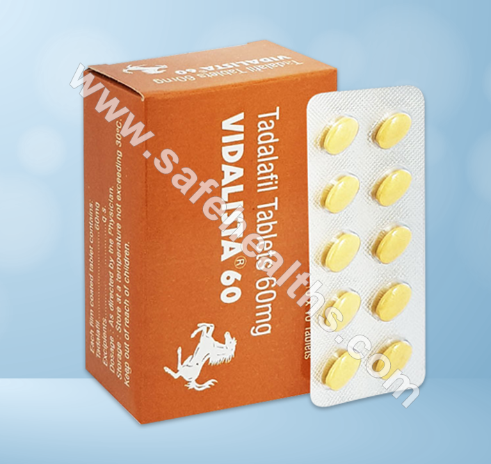 Vidalista 60 mg - SafeHealths