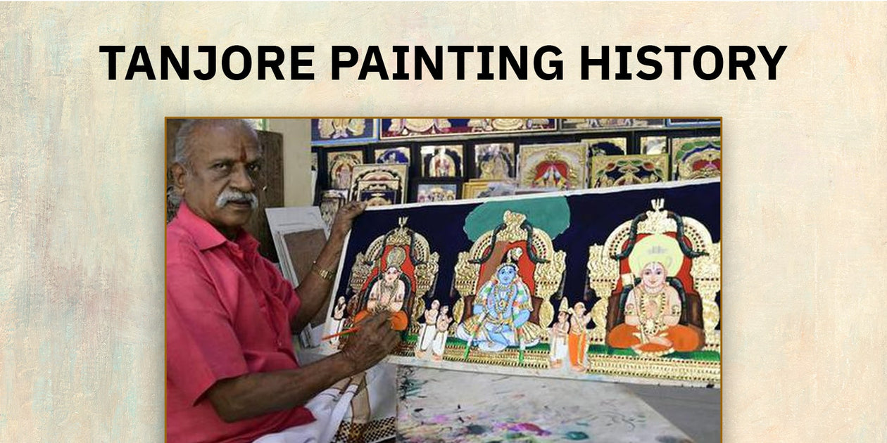 The Ancient history of Tanjore Painting | Mangala Arts