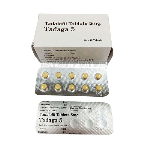 Tadaga 5mg Tadalafil Tablet: Prevention | Substitute | Symptoms