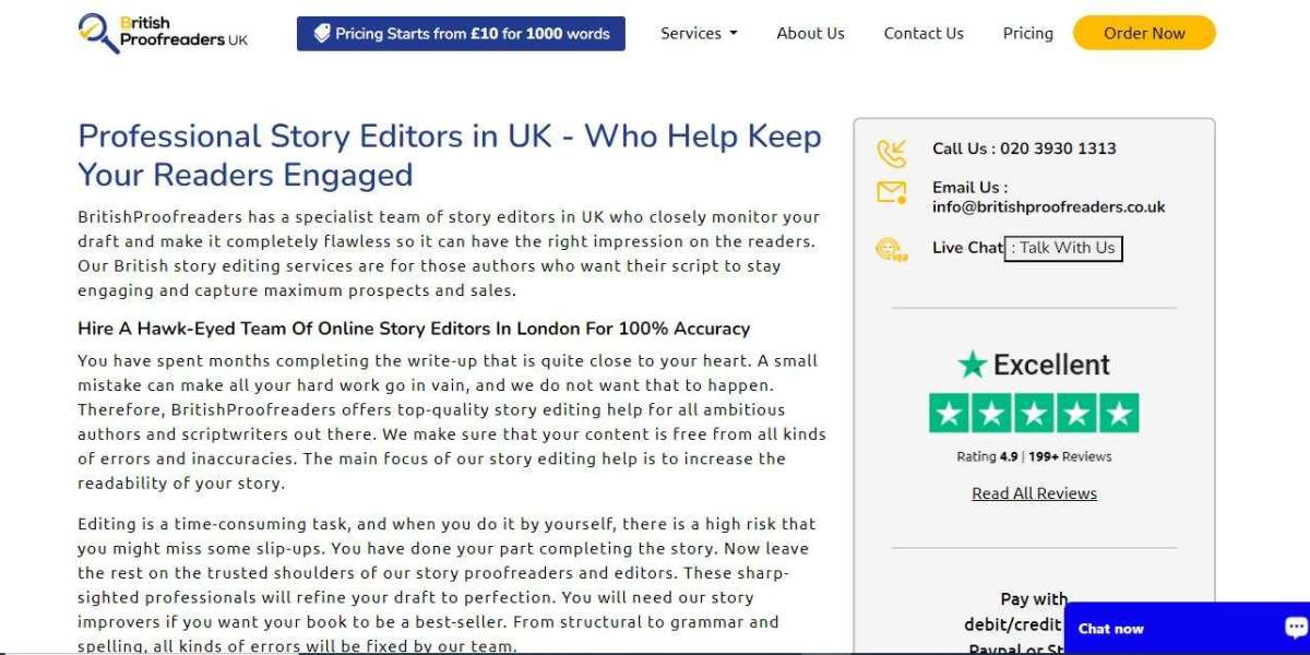 Short Story Proofreaders and Editors For Hire