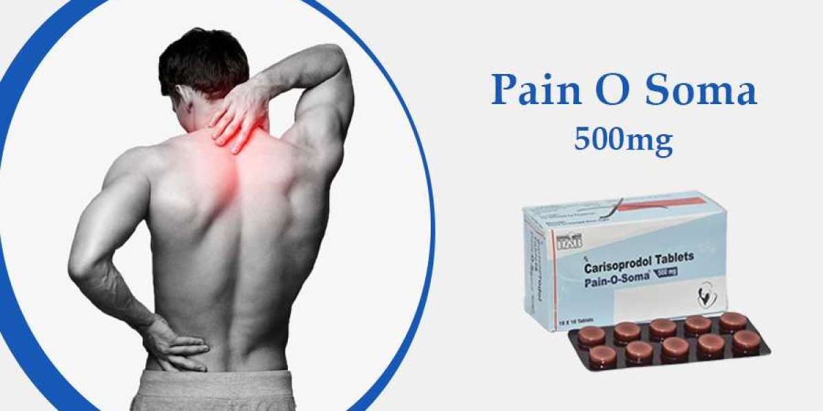 Buy PAIN O SOMA 500 MG or 350 MG Tablets Online USA – Effective Muscle Pain Relief