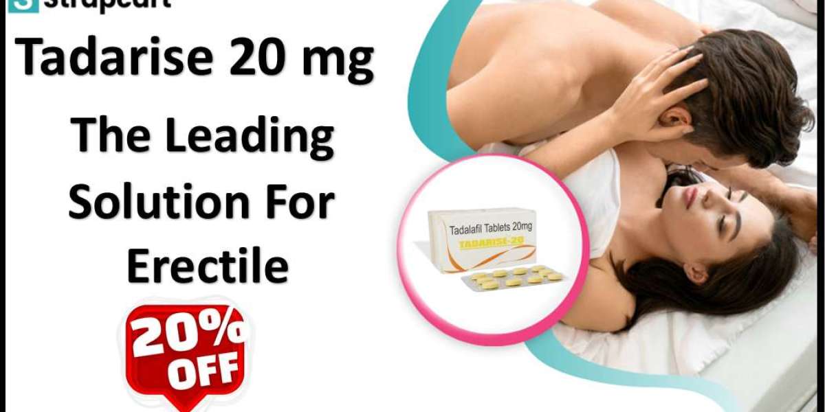 Tadarise 20 mg  The Leading Solution For Erectile