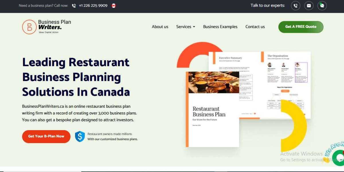 Restaurant Business Planning Services In Canada