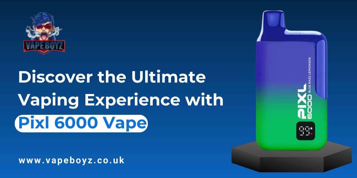 Discover the Ultimate Vaping Experience with Pixl 6000 Vape