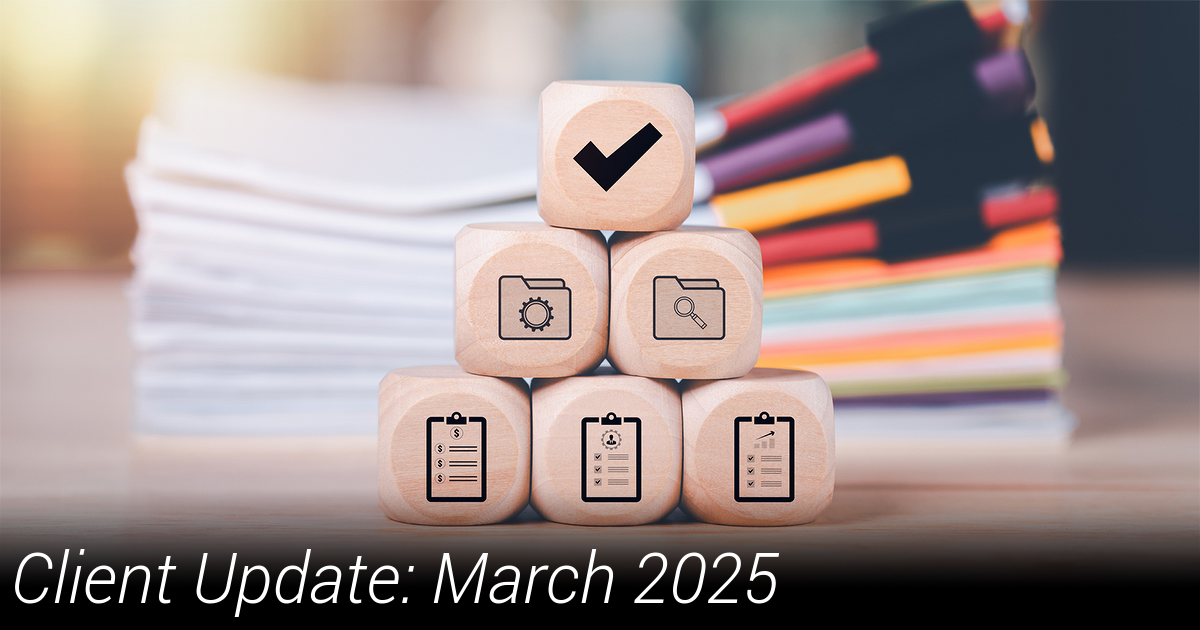Syriac Cpa Tax & Accounting Services Inc: Your March Client Update Newsletter