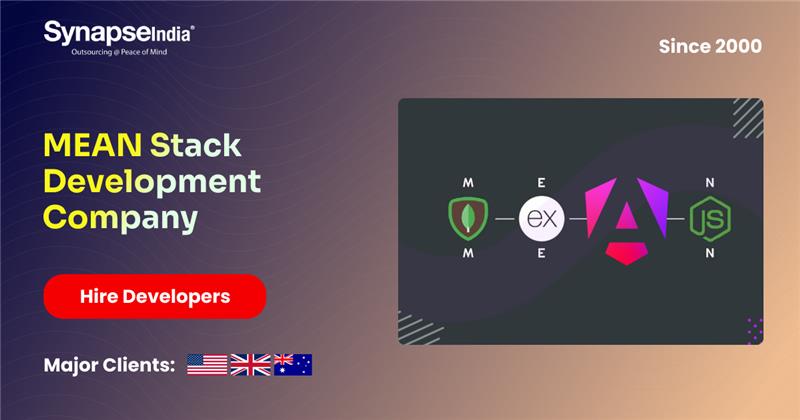 MEAN Stack App Development Company | Expert MEAN Stack Services- SynapseIndia