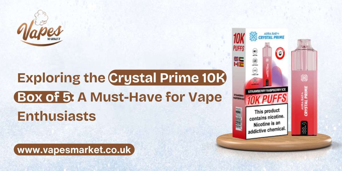 Exploring the Crystal Prime 10K Box of 5: A Must-Have for Vape Enthusiasts