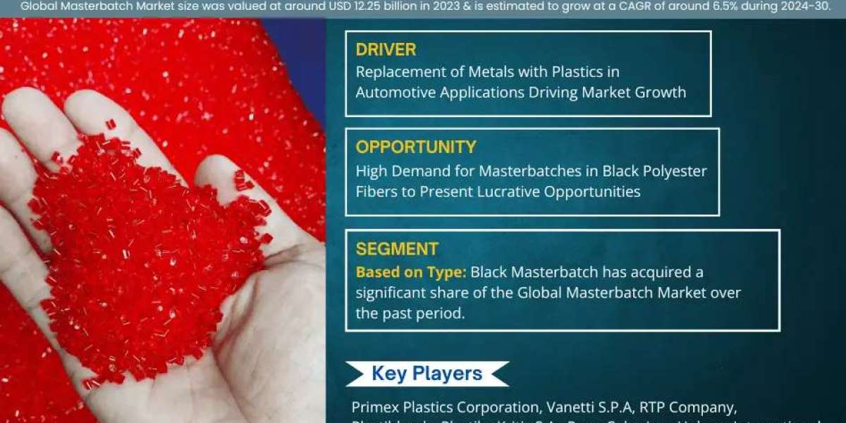 Masterbatch Market Share, Size and Future Projections 2024-30