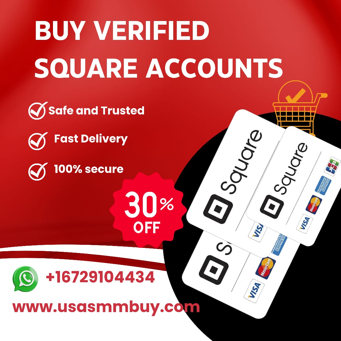 Buy Verified Square Accounts - USASMMBUY