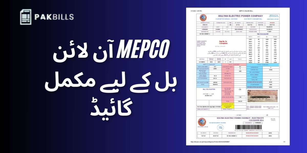 Complete Guide to MEPCO Online Bill: Check, Print & Pay Easily