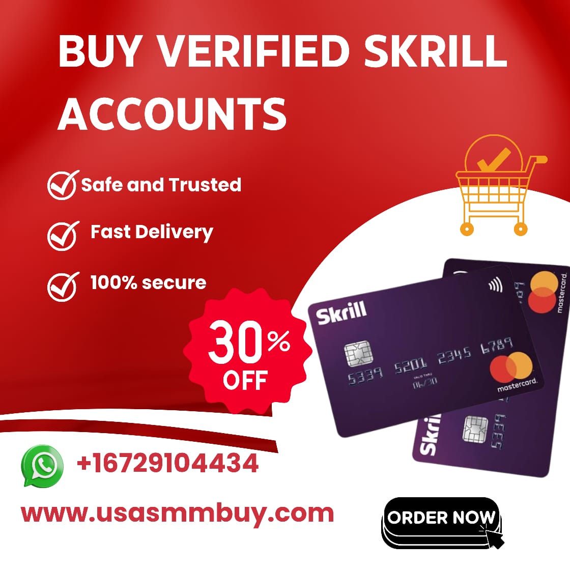 Buy Verified Skrill Accounts - USASMMBUY