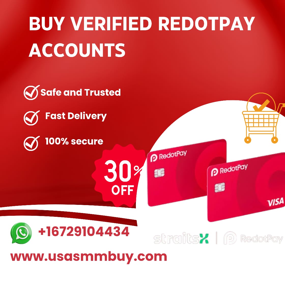 Buy Verified RedotPay Accounts - USASMMBUY