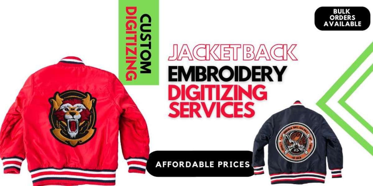 Get 10X Better Jacket Back Digitizing Services in USA