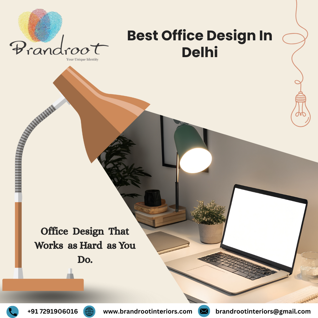 Give Your Workspace a Pleasant Makeover with the Best Office Design in Delhi | by Brandroot Interiors & Architect | May, 2025 | Medium