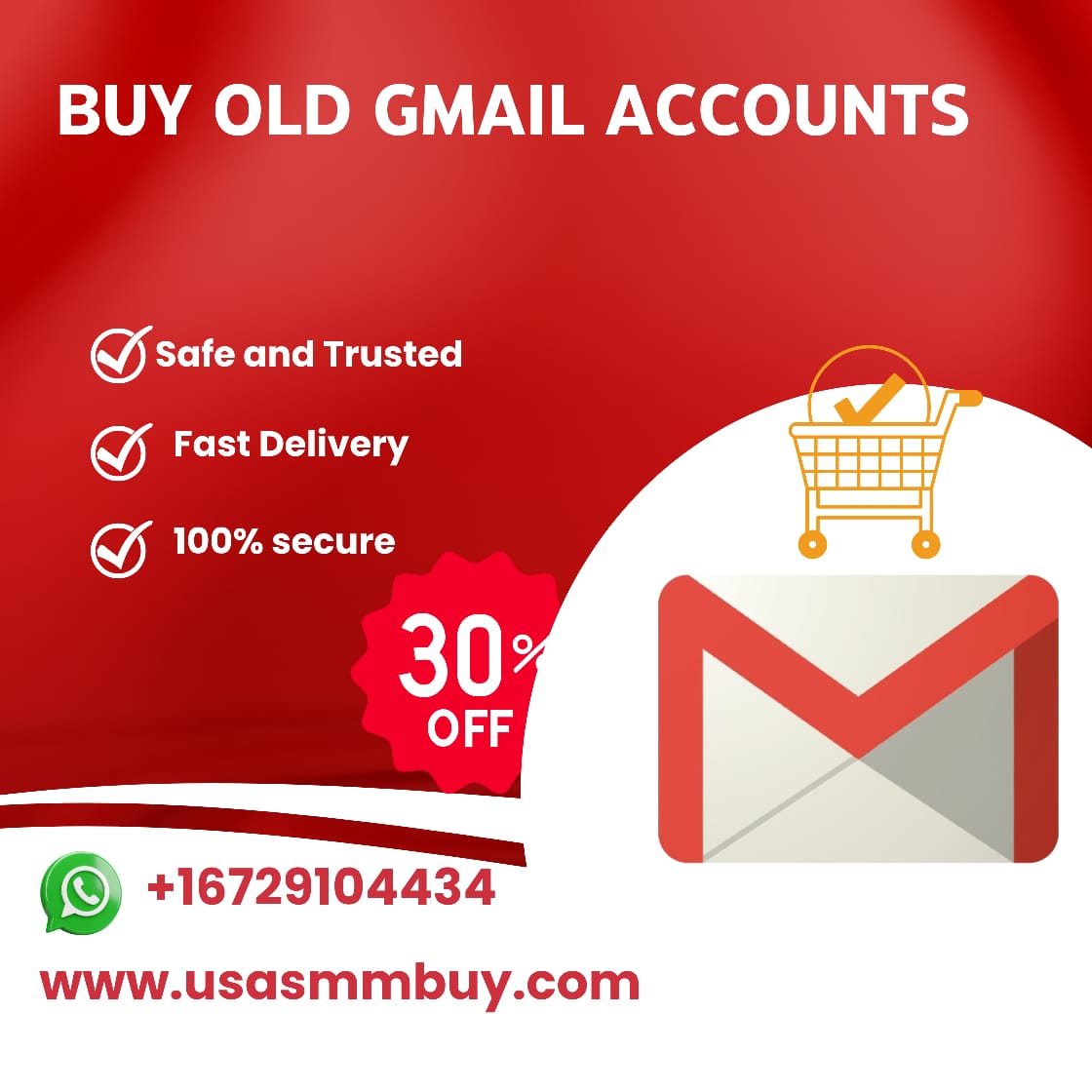 Buy Old Gmail Accounts - USASMMBUY