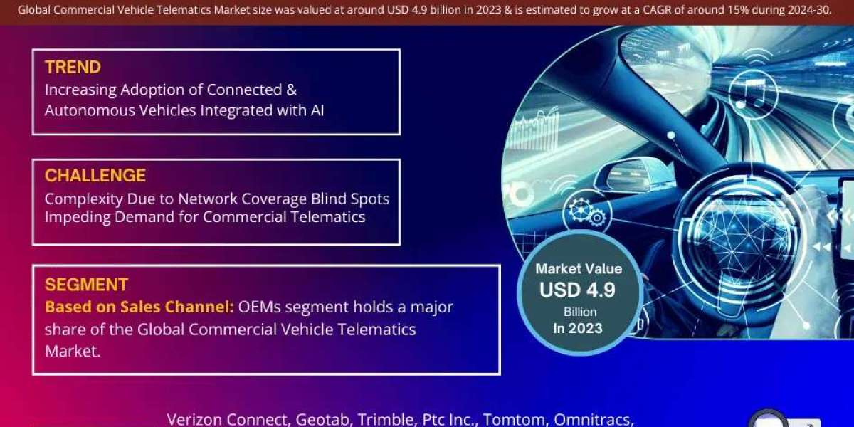 Commercial Vehicle Telematics Market Analysis: Key Players, Competition & Forecast 2030