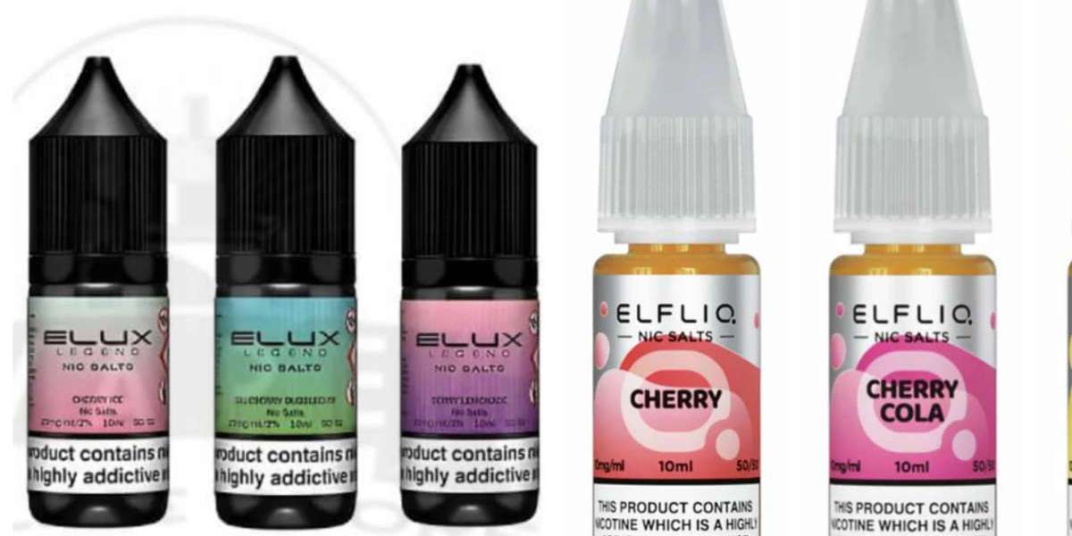 Why Elfliq Nic Salt and Elux Legend Nic Salt Are Must-Haves from Vape Online Store