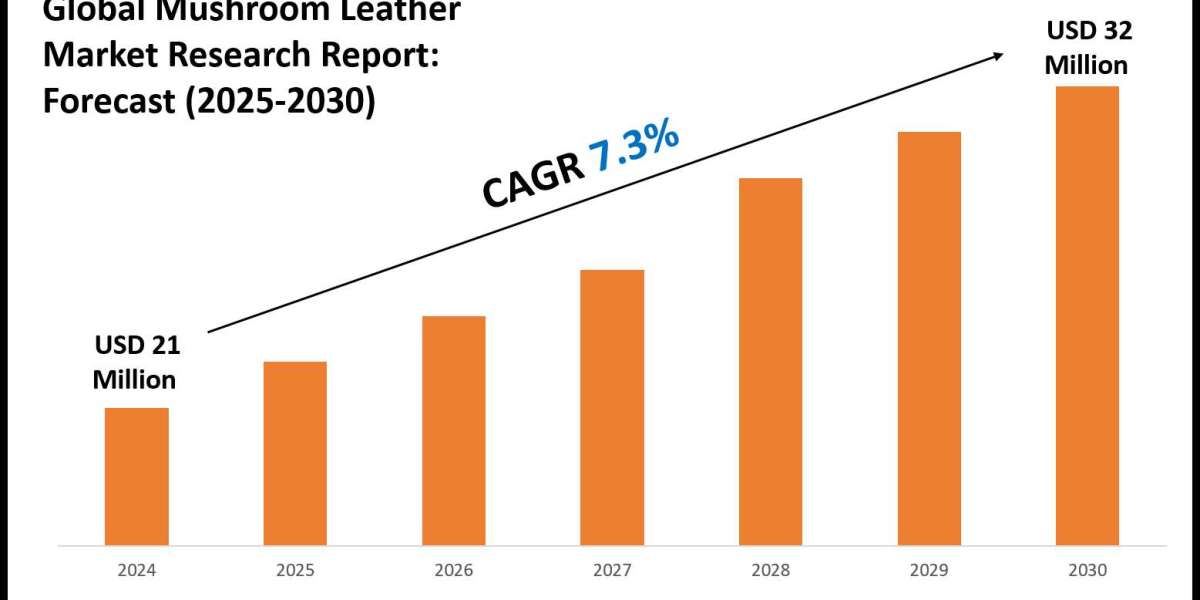Mushroom Leather Market Trends 2025–2030: Share, Value & Opportunities