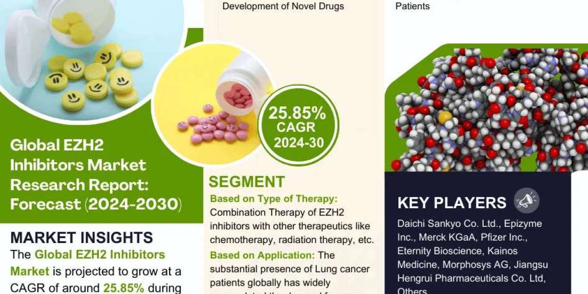 EZH2 Inhibitors Market Set for Explosive Growth with 25.85% CAGR by 2030