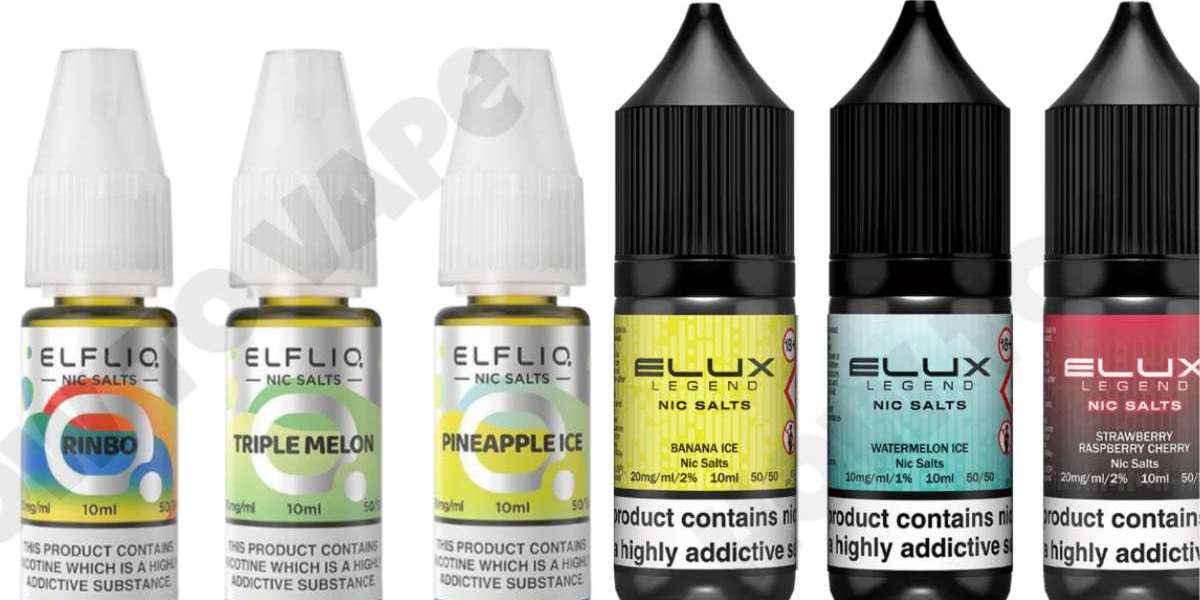 Discover Smooth Satisfaction with Elfliq Nic Salt and Elux Legend Nic Salt from How To Vape