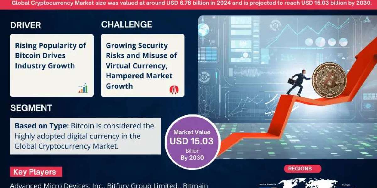 Cryptocurrency Market Outlook: Size, Share, and Competitive Trends 2030