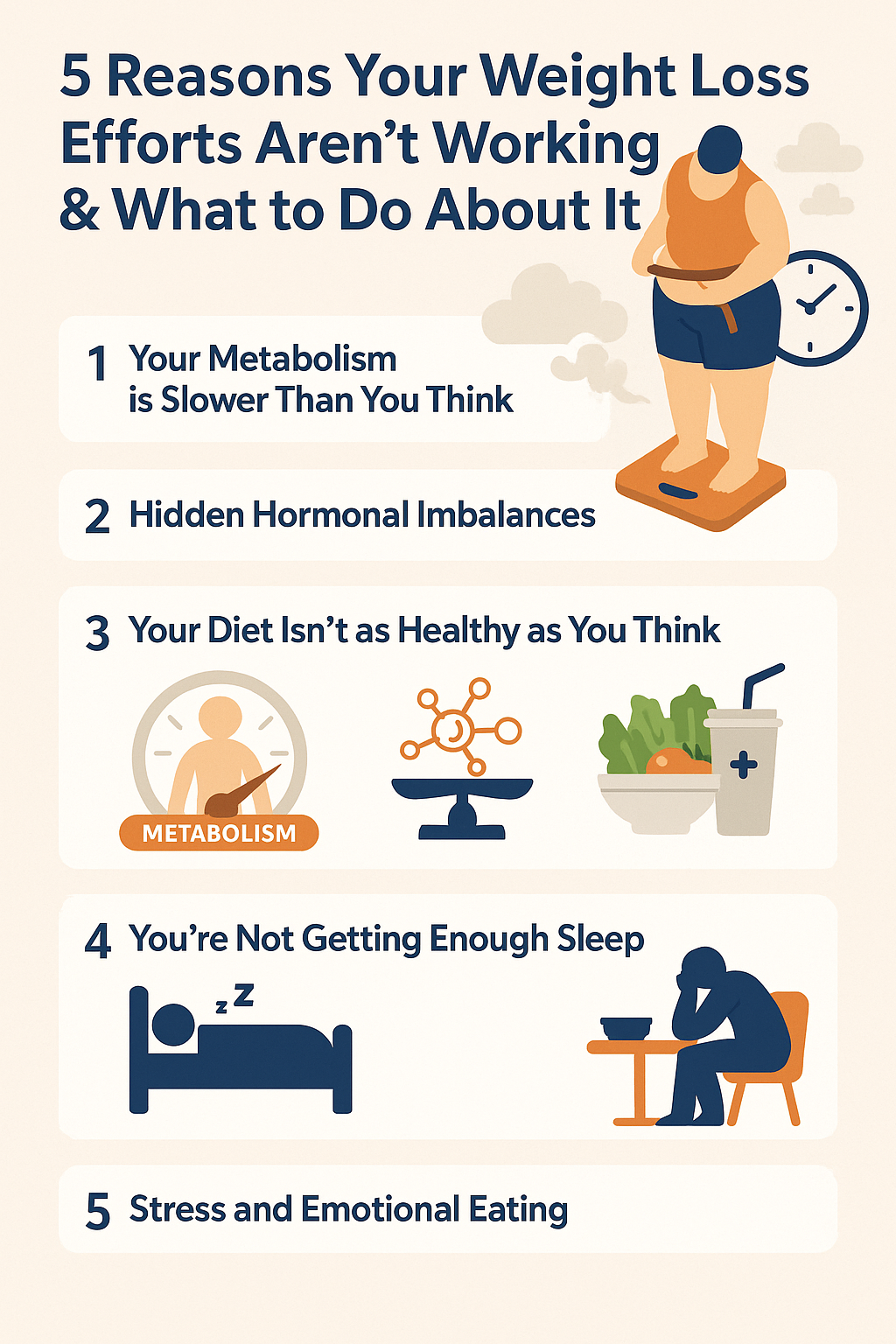 5 Reasons Your Weight Loss Efforts Aren’t Working & What to Do About It – Health And Wellness Tips