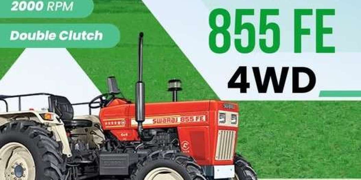 Multi-purpose Swaraj 855 4x4 Tractor for Farming and Hauling