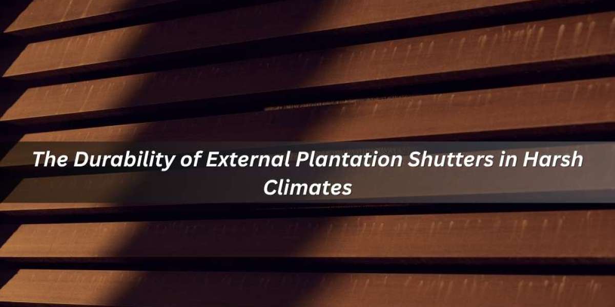 The Durability of External Plantation Shutters in Harsh Climates